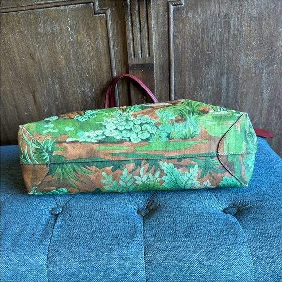 Gucci Multicolor Bird Print Tote - Picture 12 of 16